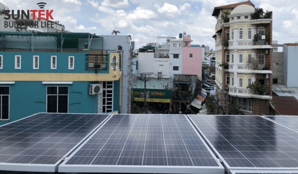 thiết kế năng lượng mặt trời cho gia đình