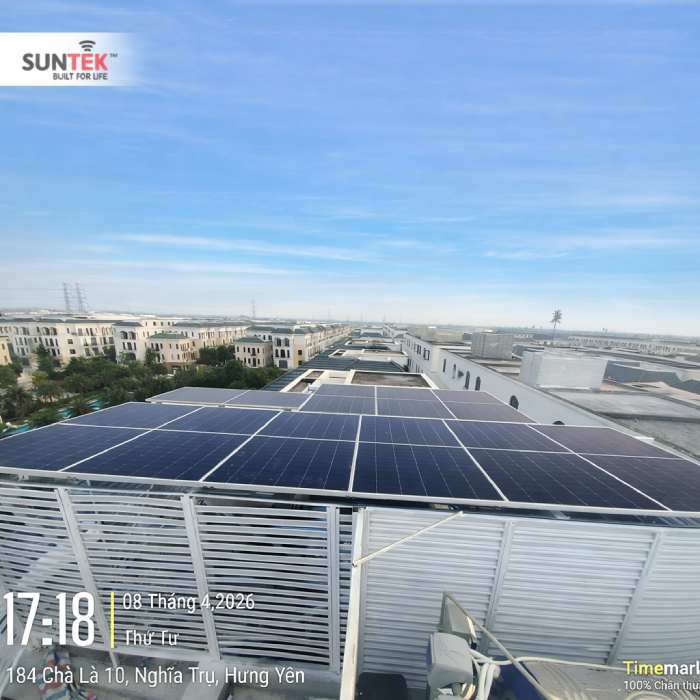 Suntek thi công điện năng lượng mặt trời trọn gói